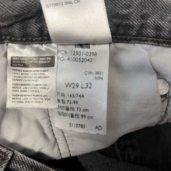 Levi's 501 Original Fit Jeans Women's Size 29x32 (29x31) Button-Fly Raw Hem - Picture 10 of 14